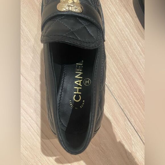 Chanel loafers. Size 5. - Picture 4 of 6